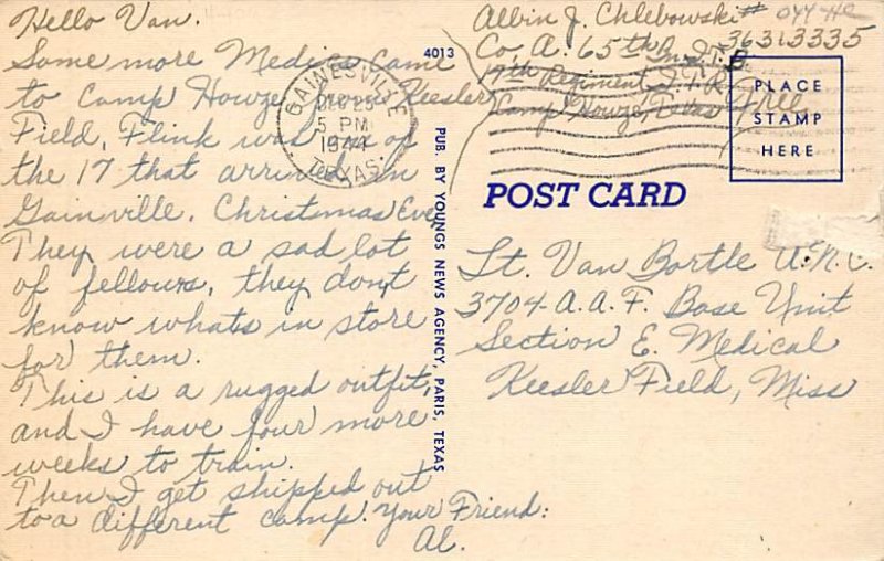 First National Bank Postcard