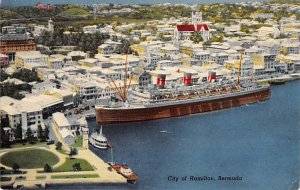 Bermuda Furness Line Ship 1952 