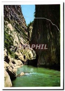 Postcard Modern Verdon Gorge Samson corridor Exit