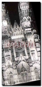 Postcard Old Tours Cathedrale St Gatien Illuminee