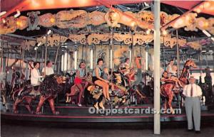 Merry Go Round, Boardwalk Ocean City, Maryland, MD, USA Unused 