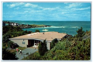 c1960 Art Center Beautiful Place Sea Exterior Ogunquit Maine ME Vintage Postcard