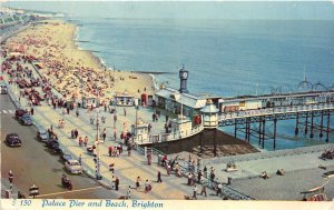 uk52229 palace pier and beach brighton uk