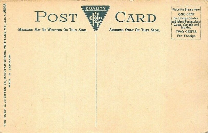 Manchester NH Rapid Transit Horse Drawn Trolley Postcard