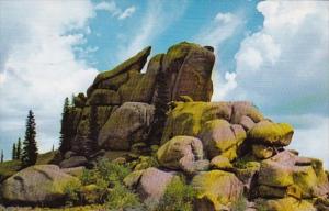 Wyoming Rocks Of Vedau Woo Between Laramie and Cheyenne 1973