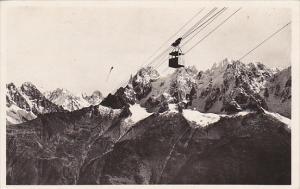 France Chamonix Teleferique de Plan-Praz au Brevent et Aiguilles Rouges Photo