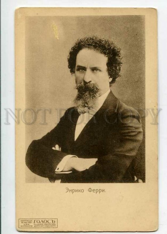 3105521 Enrico FERRI Famous Italian Criminologist Vintage Photo