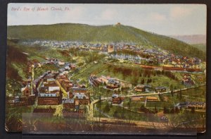 Mauch Chunk, PA - Bird's Eye View - Early 1900s