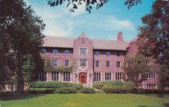 Lucina Hall Residence For Women Ball State Teachers College Muncie Indiana