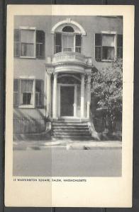 Massachusetts, Salem - Front Doorway - Washington Square - [MA-204]