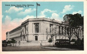 United States Senate Office Building Washington D. C. Vintage Postcard c1920