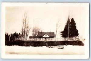 Rexton New Brunswick Canada Postcard View of Home 1927 Posted RPPC Photo