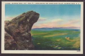 Blowing Rock Western NC Postcard 4491