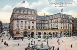 Germany Frankfurt am Main Grand Hotel Frankfurter Hof am Kaiserplatz