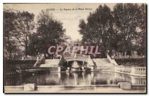 Old Postcard Dijon Square Place Darcy