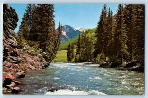 Eugene Oregon OR Postcard Crystal River Canyon Joe Romania Chevrolet Advertising