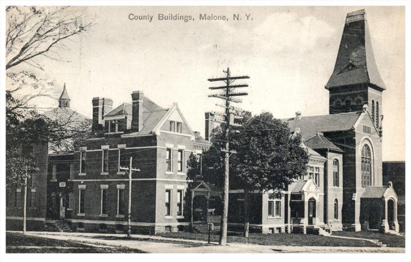 1513  NY   Malone   County Buildings