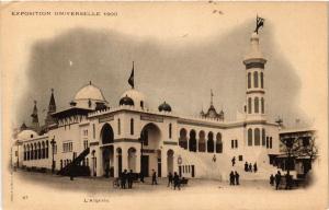 CPA PARIS EXPO 1900 - Algérie (308532)