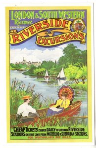 Riverside Excursions, London, South Western Railway Train