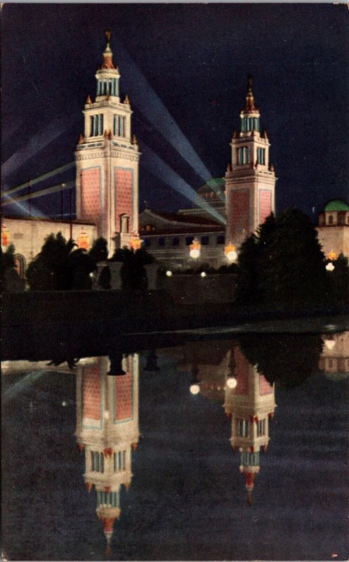 Indian Towers Panama Pacific International Exposition San Francisco CA 1915