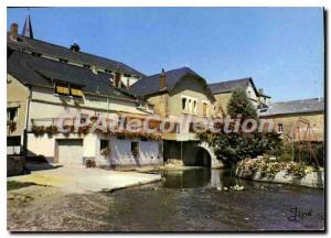 Postcard Modern Loue Sarthe Hotel in Vgre