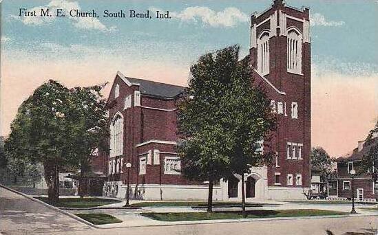 Indiana South Bend First M E Church