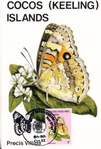 Precis Villida Australian Butterfly Insect Rare Photo Stamp First Day Cover