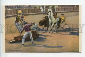 439395 SPAIN CORRIDA Matador BULLFIGHT Vintage postcard