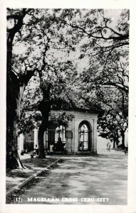 RPPC, Real Photo, Magellan Cross, Cebu City,  P.I., Philippines, Old Postcard