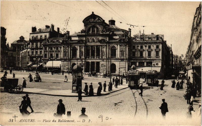 CPA ANGERS-Place du Ralliement (189612)