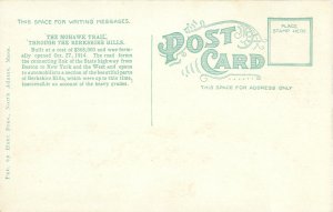 Massachusetts, Mohawk Trail Entrance White Border Unused