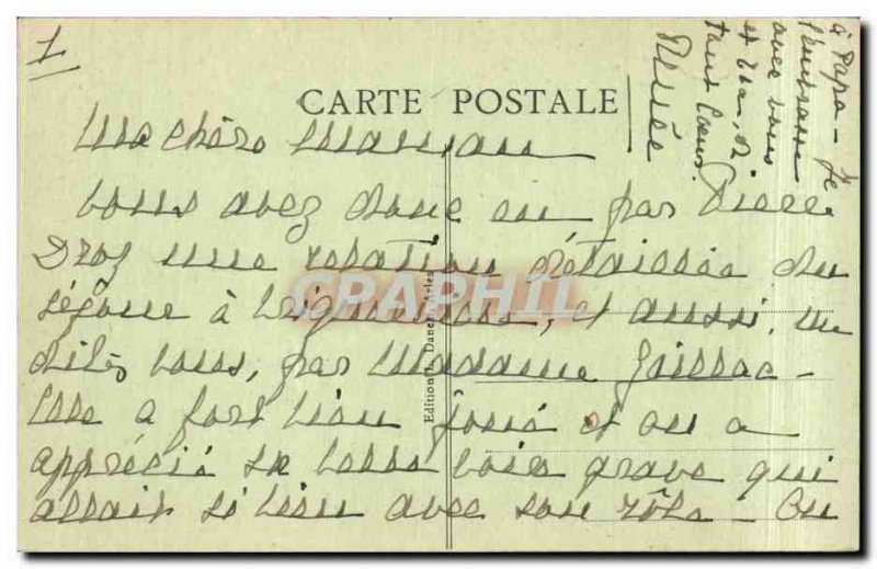 Old Postcard Arles Cloitre Saint Trophime the well