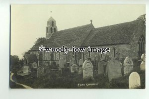 cu2059 - St.Michael & All Angel's Church and Cemetery, in Ford - Postcard