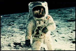 Astronaut Edwin Aldrin Jr Apollo 11