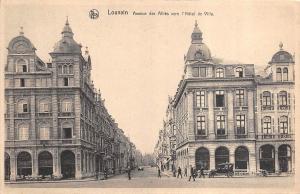 BR35924 Avenue des allies vers l hotel de ville Louvain Leuven belgium