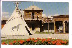 Fort MacLeod, Alberta, Indian Teepee