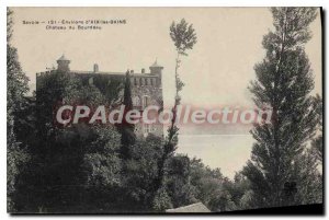 Postcard Old Savoie area of ??Aix les Bains Castle of Bourdeau