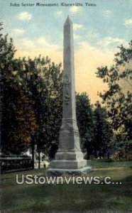 John Sevier Monument - Knoxville, Tennessee