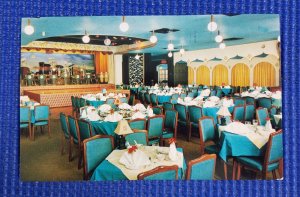 Vtg Ocean Terminal Restaurant & Largest Nightclub in Kowloon Hong Kong Postcard