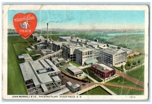 c1920 John Morrell Packing Plant Exterior View Sioux Falls South Dakota Postcard