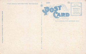 Boston Floating Hospital Steamer Ship Massachusetts 1920s postcard