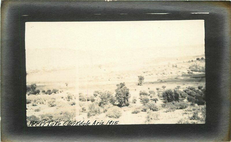 Clarkdale Arizona 1915 Pecks Lake Frame Like Postcard 21-7646