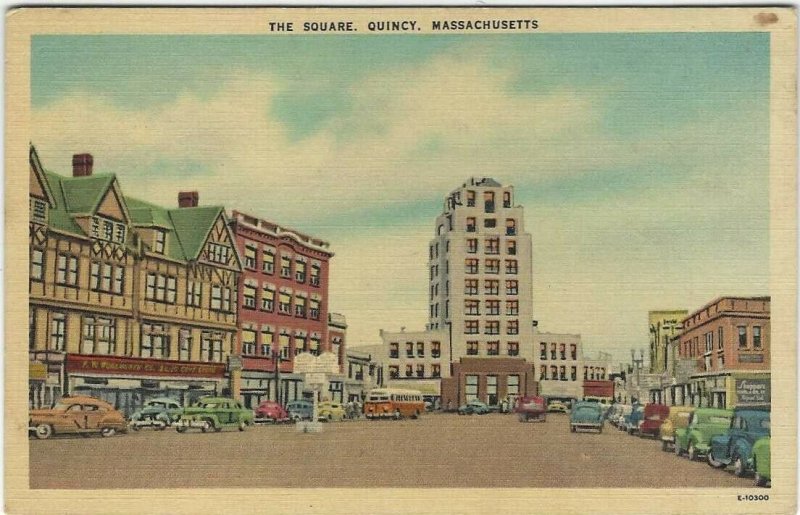 The Square, Quincy, Massachusetts, Linen