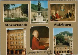 Austria Postcard - Salzburg, The City of Mozart RR17273