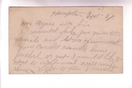 Victoria Blue, Canada Postal Stationery