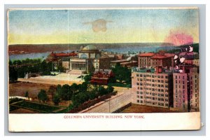 Vintage 1900's Postcard Columbia University Building New York City NY