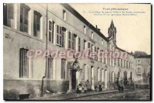 Picturesque Old Postcard Toul The College Of Girls And Schools Gouvion St Cyr