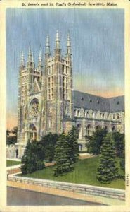 St. Peter's & St. Paul's Cathedral - Lewiston, Maine ME  