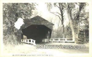 Whittier Bridge - Bear Camp Waters, New Hampshire NH Postcard