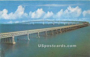 Chesapeake Bay Bridge in Chesapeake Bay, Maryland